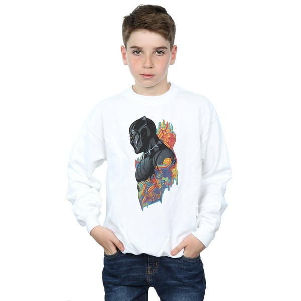 Marvel Boys Black Panther Profile Sweatshirt