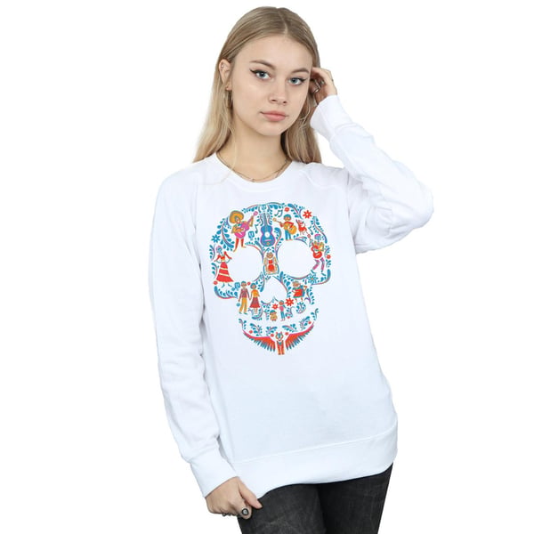Coco Womens/Ladies Skull Cotton Sweatshirt