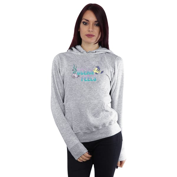 Disney Womens/Ladies The Little Mermaid Ocean Hoodie