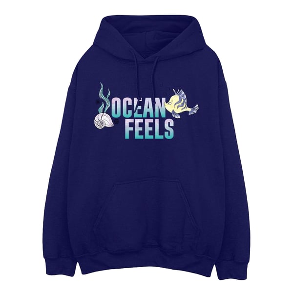 Disney Womens/Ladies The Little Mermaid Ocean Hoodie