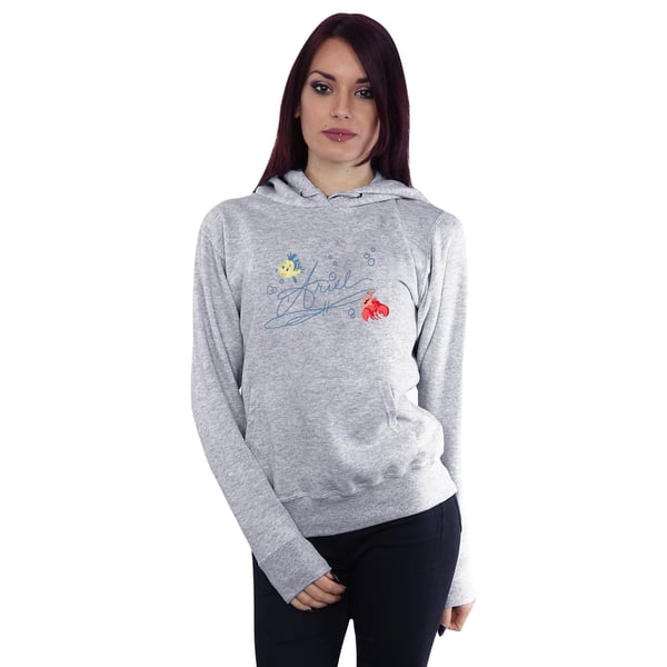 Disney Womens/Ladies The Little Mermaid Ariel Hoodie
