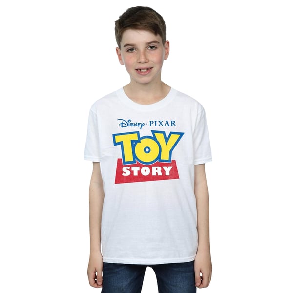 Toy Story Boys Logo Cotton T-Shirt