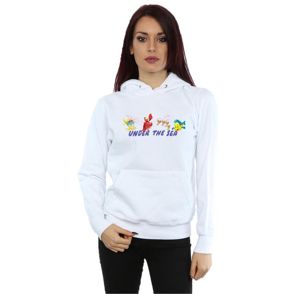 Disney Womens/Ladies The Little Mermaid Under The Sea Hoodie
