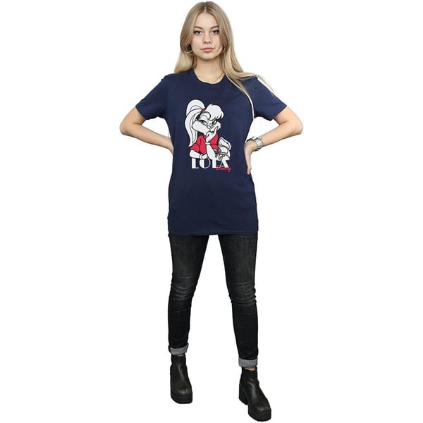 Looney Tunes Womens/Ladies Classic Lola Bunny Cotton Boyfriend T-Shirt