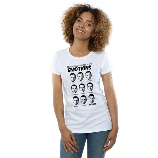 The Big Bang Theory Womens/Ladies Sheldon Emotions Cotton T-Shirt