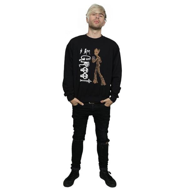 Marvel Mens Avengers Infinity War I Am Teenage Groot Sweatshirt