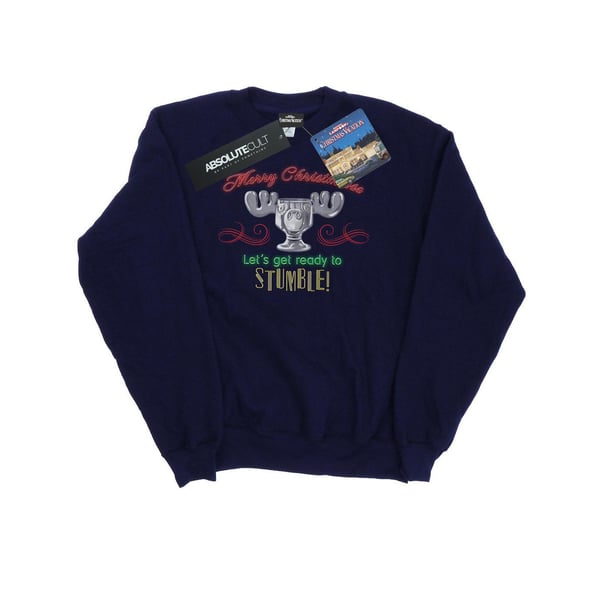 National Lampoon´s Christmas Vacation Womens/Ladies Moose Head Sweatshirt