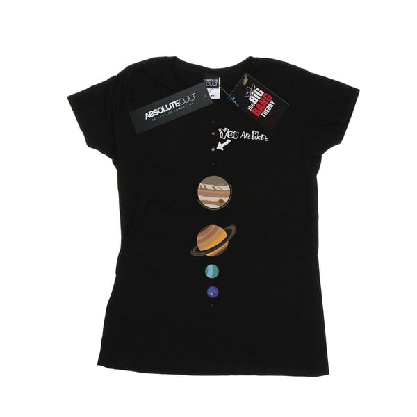The Big Bang Theory Womens/Ladies You Are Here Cotton T-Shirt
