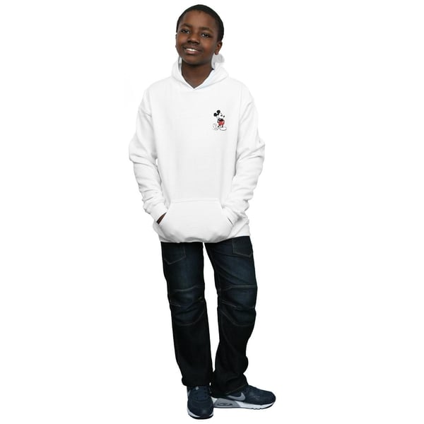 Disney Boys Mickey Mouse Kickin Retro Chest Hoodie