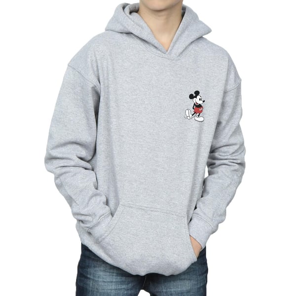 Disney Boys Mickey Mouse Kickin Retro Chest Hoodie