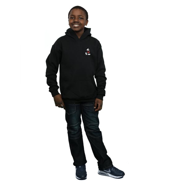 Disney Boys Mickey Mouse Kickin Retro Chest Hoodie