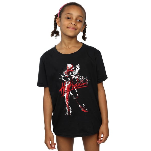 DC Comics Girls Harley Quinn Hi Puddin Cotton T-Shirt