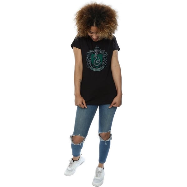 Harry Potter Womens/Ladies Slytherin Cotton T-Shirt