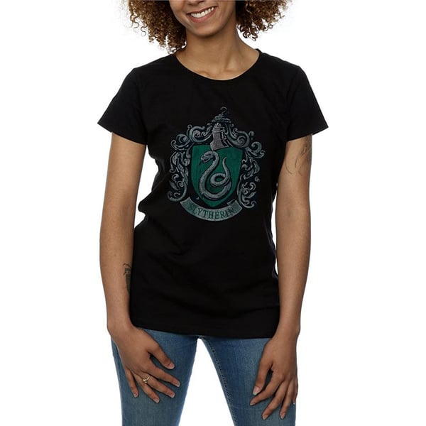 Harry Potter Womens/Ladies Slytherin Cotton T-Shirt