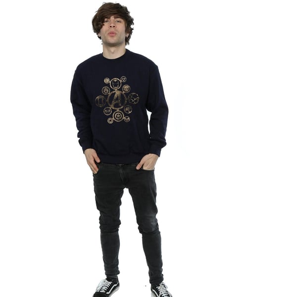 Marvel Mens Avengers Infinity War Icons Sweatshirt