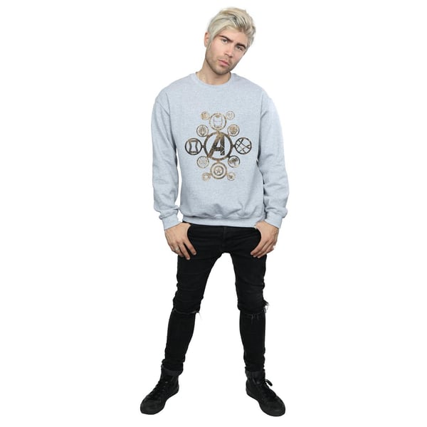 Marvel Mens Avengers Infinity War Icons Sweatshirt