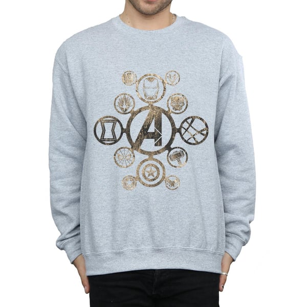 Marvel Mens Avengers Infinity War Icons Sweatshirt