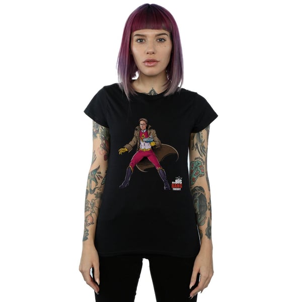 The Big Bang Theory Womens/Ladies Leonard Superhero Cotton T-Shirt