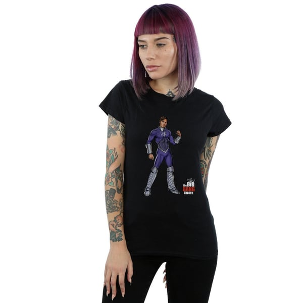 The Big Bang Theory Womens/Ladies Raj Superhero Cotton T-Shirt