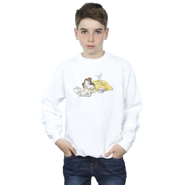 Disney Boys Beauty And The Beast Belle Reading Sweatshirt
