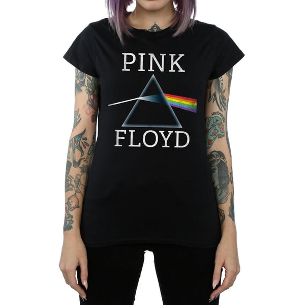 Pink Floyd Naisten Dark Side Of The Moon Prism Puuvilla T-paita