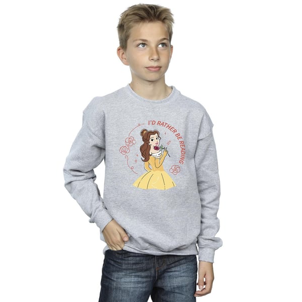 Disney Boys Beauty And The Beast I´d Rather Be Reading Sweatshirt
