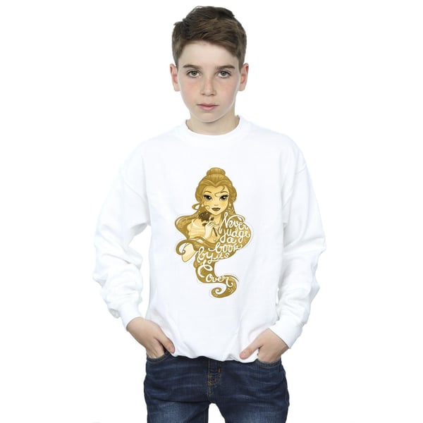 Disney Boys Beauty And The Beast Never Judge Sweatshirt