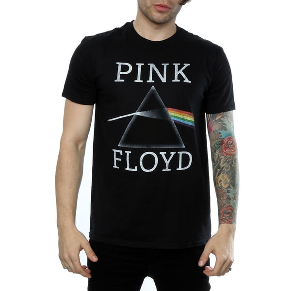 Pink Floyd Miesten Dark Side Of The Moon Prisma Puuvilla T-paita