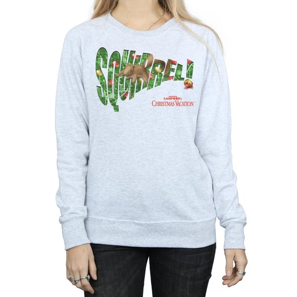 National Lampoon´s Christmas Vacation Womens/Ladies Squirrel Tree Sweatshirt