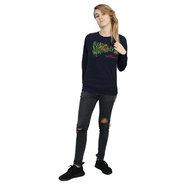 National Lampoon´s Christmas Vacation Womens/Ladies Squirrel Tree Sweatshirt