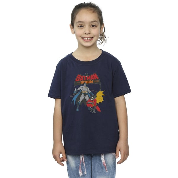 DC Comics Girls Batman And Robin Cotton T-Shirt