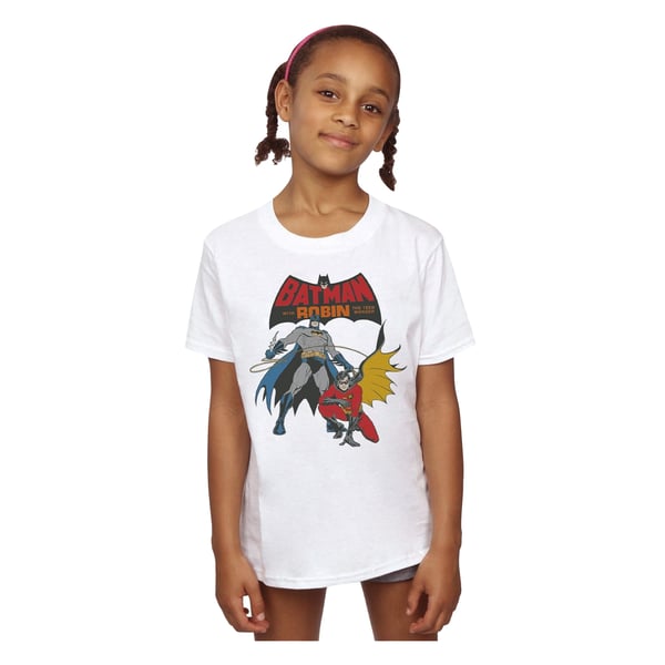 DC Comics Girls Batman And Robin Cotton T-Shirt