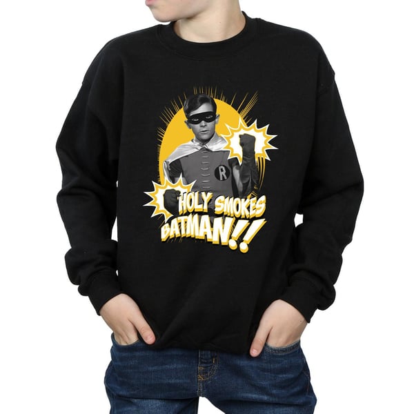 DC Comics Boys Batman TV Series Robin Holy Smokes Sweatshirt