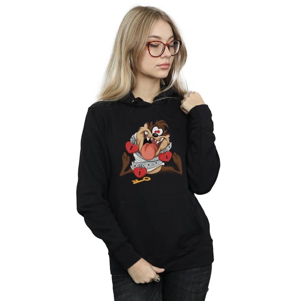 Looney Tunes Womens/Ladies Taz Valentine´s Day Madly In Love Hoodie
