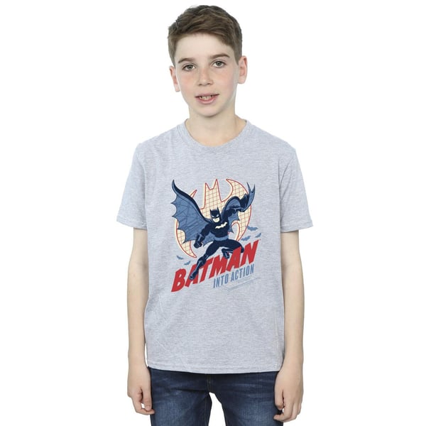 DC Comics Boys Batman Into Action T-Shirt