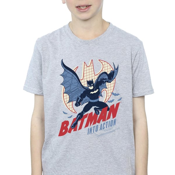 DC Comics Boys Batman Into Action T-Shirt