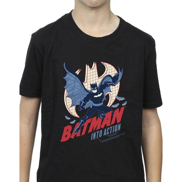 DC Comics Boys Batman Into Action T-Shirt