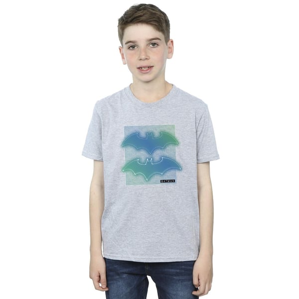 DC Comics Boys Batman Grid Gradient T-Shirt