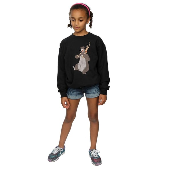 Jungle Book Girls Classic Mowgli And Baloo Sweatshirt