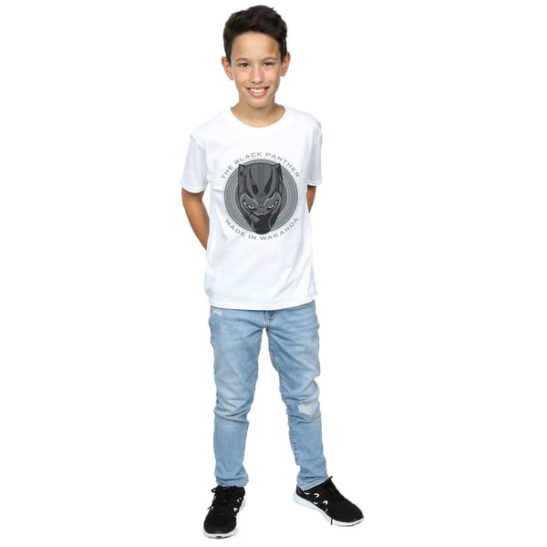 Black Panther Boys Made In Wakanda Cotton T-Shirt