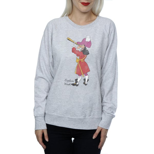Disney Womens/Ladies Classic Captain Hook Sweatshirt