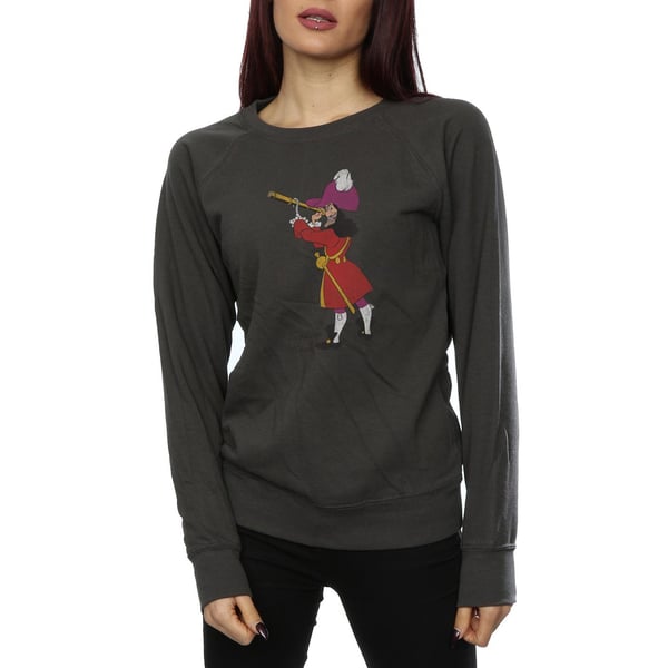 Disney Womens/Ladies Classic Captain Hook Sweatshirt