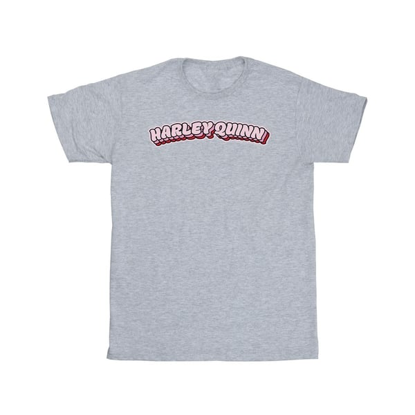 DC Comics Flickor Batman Harley Quinn Logotyp T-Shirt i Bomull