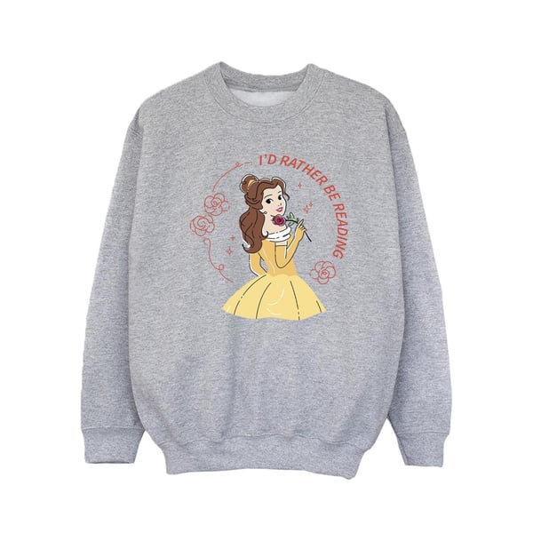 Disney Girls Beauty And The Beast I´d Rather Be Reading Sweatshirt