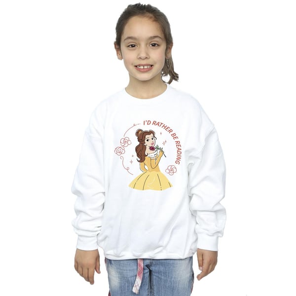 Disney Girls Beauty And The Beast I´d Rather Be Reading Sweatshirt