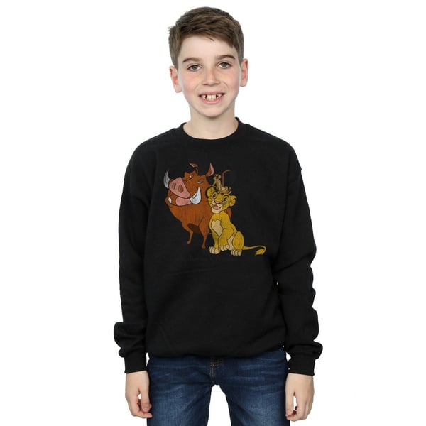 The Lion King Boys Classic Simba Timon & Pumba Sweatshirt