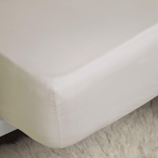 Belledorm 200 Thread Count Cotton Percale Extra Deep Fitted Sheet