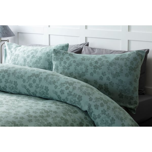 Belledorm Flora Jacquard Duvet Cover Set