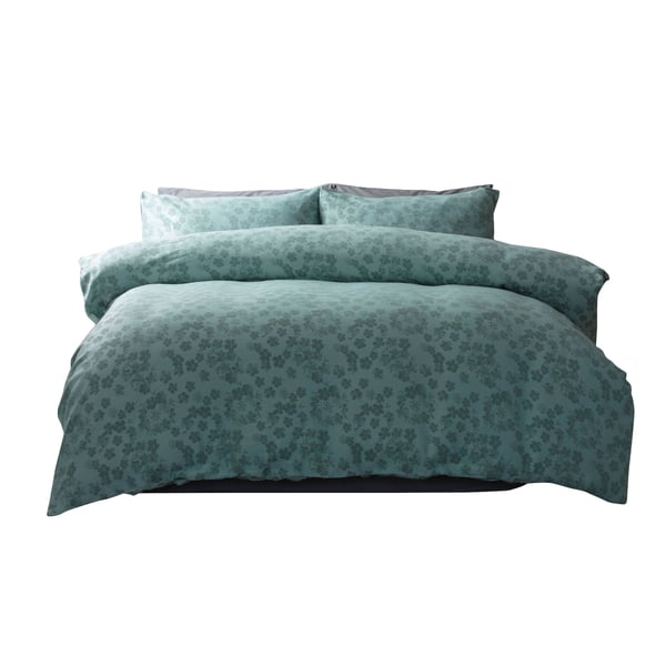 Belledorm Flora Jacquard Duvet Cover Set