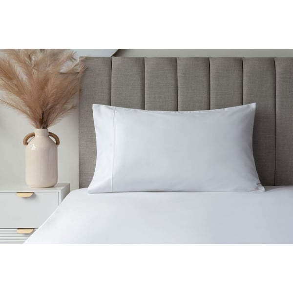 Belledorm Embroidered Detail Egyptian Cotton Pillowcase
